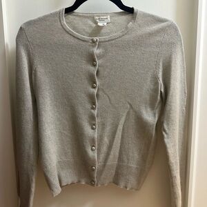 Club Monaco Gray Cashmere Sweater